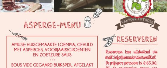 Asperge pop-up restaurant