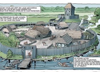 Geschiedenis, strips en maquettes in vernieuwd info-punt