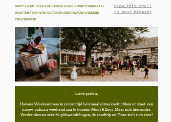 Nieuwsbrief juli/augustus
